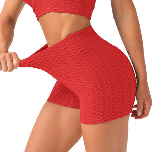 Woven Textured Red Shorts (S-XL)