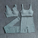 2pc. Blue VBraShorts Set (S-L)