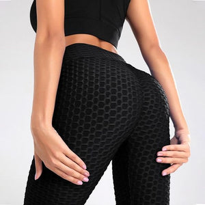 Woven Textured Black Pants (XS-3XL)