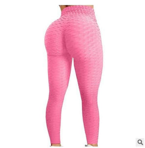 Woven Textured Pink Pants (XS-3XL)