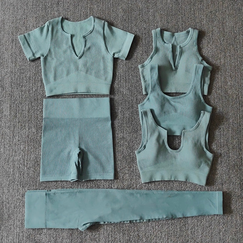 2pc. Blue VBraShorts Set (S-L)