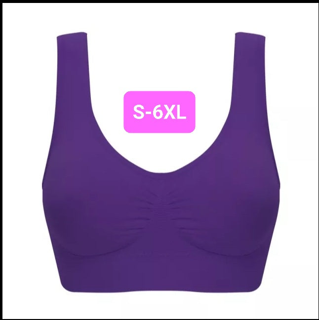 Lite Sports Bra DARK PURPLE (S-6XL)