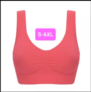 Lite Sports Bra LIGHT RED (S-6XL)