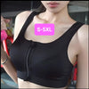 Zipper Sports Bra BLACK (S-5XL)