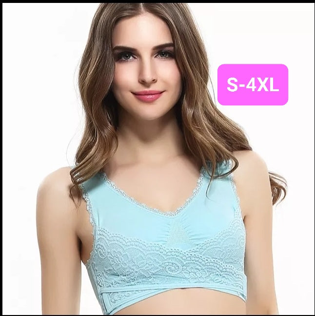 Lace Sports-Bra Blue (S-4XL)