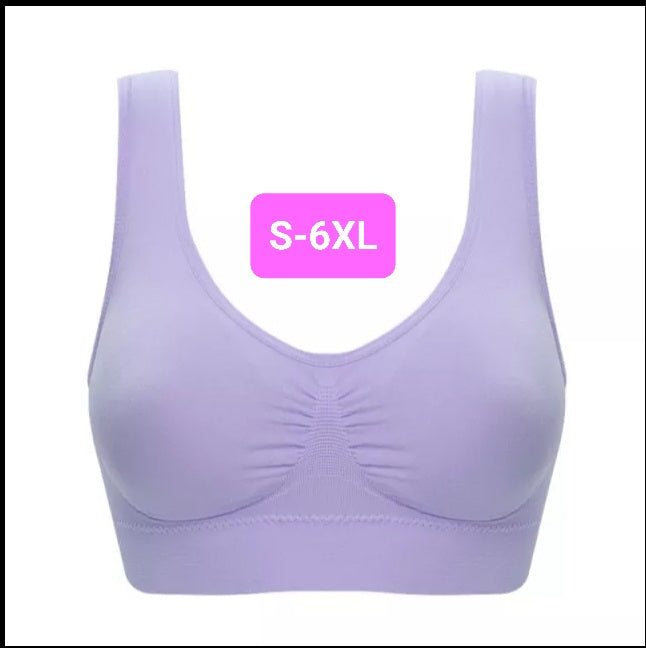 Lite Sports Bra LIGHT PURPLE (S-6XL)