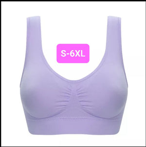 Lite Sports Bra LIGHT PURPLE (S-6XL)