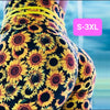 Printed Leggings SUNFLOWERS (S-3XL)