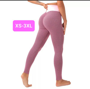 Booty-lifting Leggings PINK (XS-3XL)