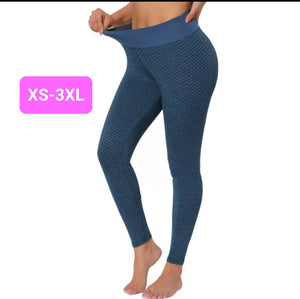 Booty-lifting Leggings LAKE BLUE (XS-3XL)