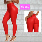 Faux Leather Pants RED2 (XS-2XL)