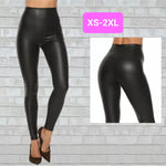 Faux Leather Pants MATTE BLACK (XS-2XL)