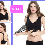 Lace Sports-Bra Black (S-4XL)