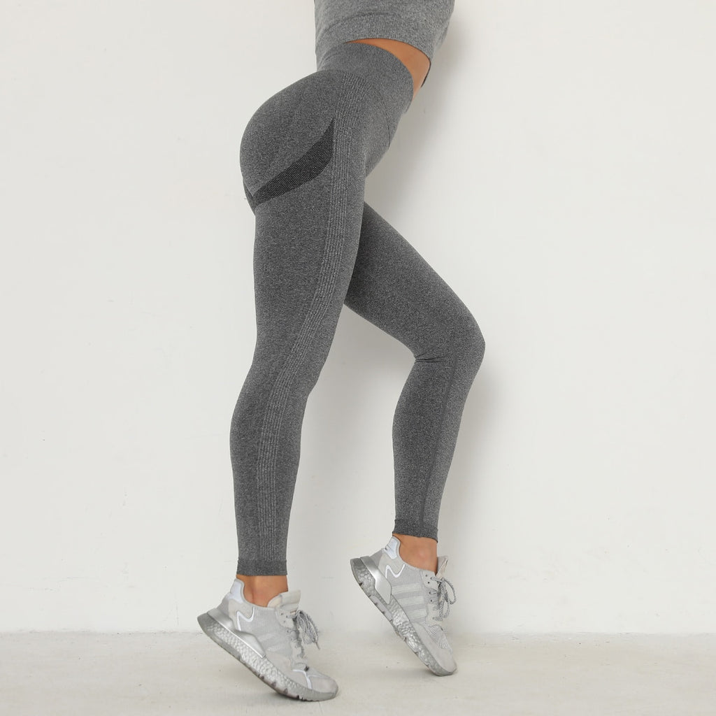 Stripe Dark Gray Leggings (S-XL)