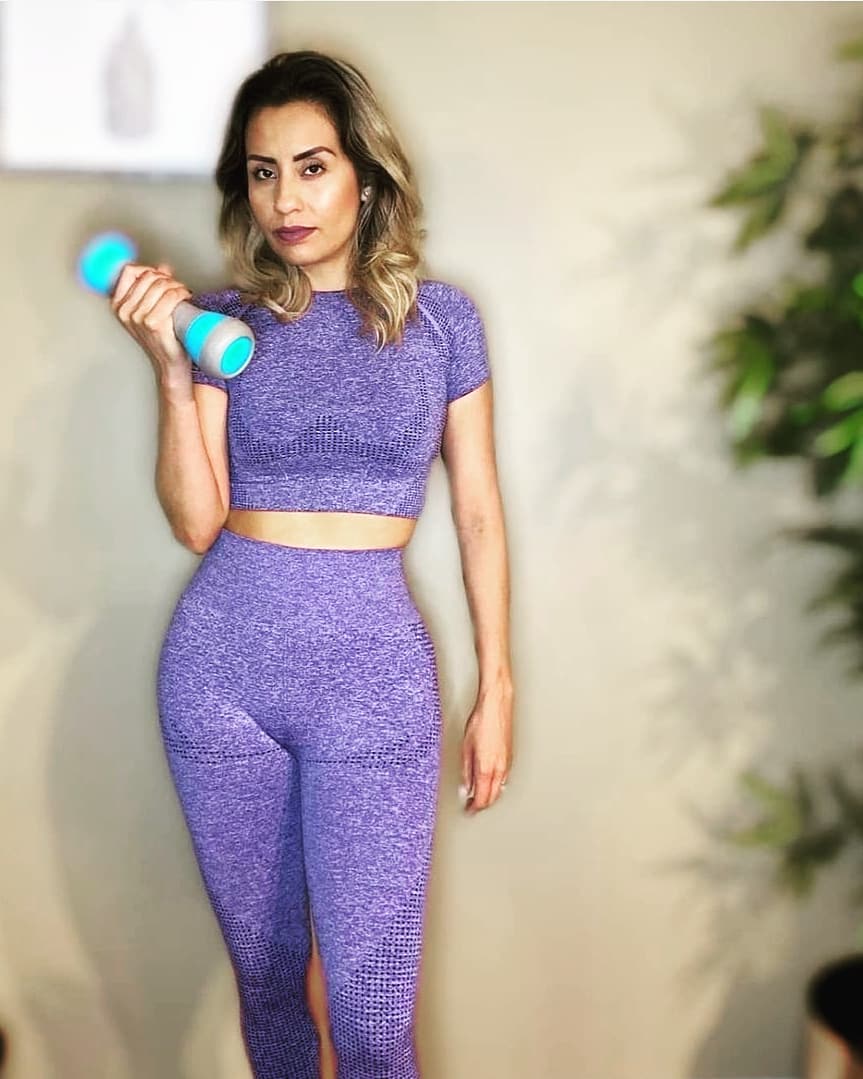 2pc. PURPLE- Pants/Top (S-L)