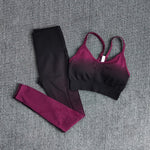 2pc. MAGENTA Ombre Set (S-L)