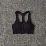 Sports Bra Zipper  #7 (S-L)