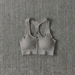 Sports Bra Zipper  #7 (S-L)