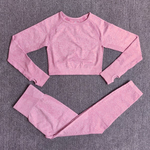 2pc. PINK- Pants/Long Slv (S-L)