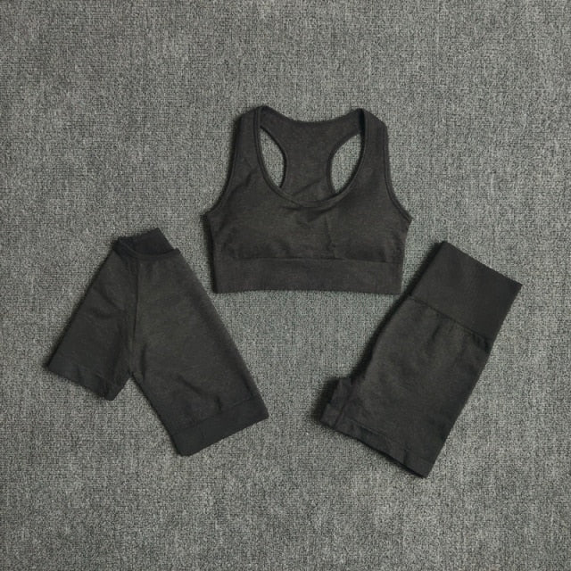 3pc. BLACK Set (S-L)