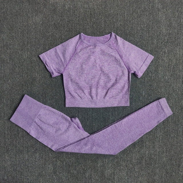 2pc. PURPLE- Pants/Top (S-L)