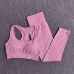 2pc. PINK-- Pants/SportsBra (S-L)