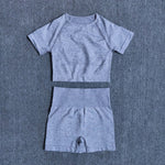 2pc.  GRAY- Shorts/Top (S-L)